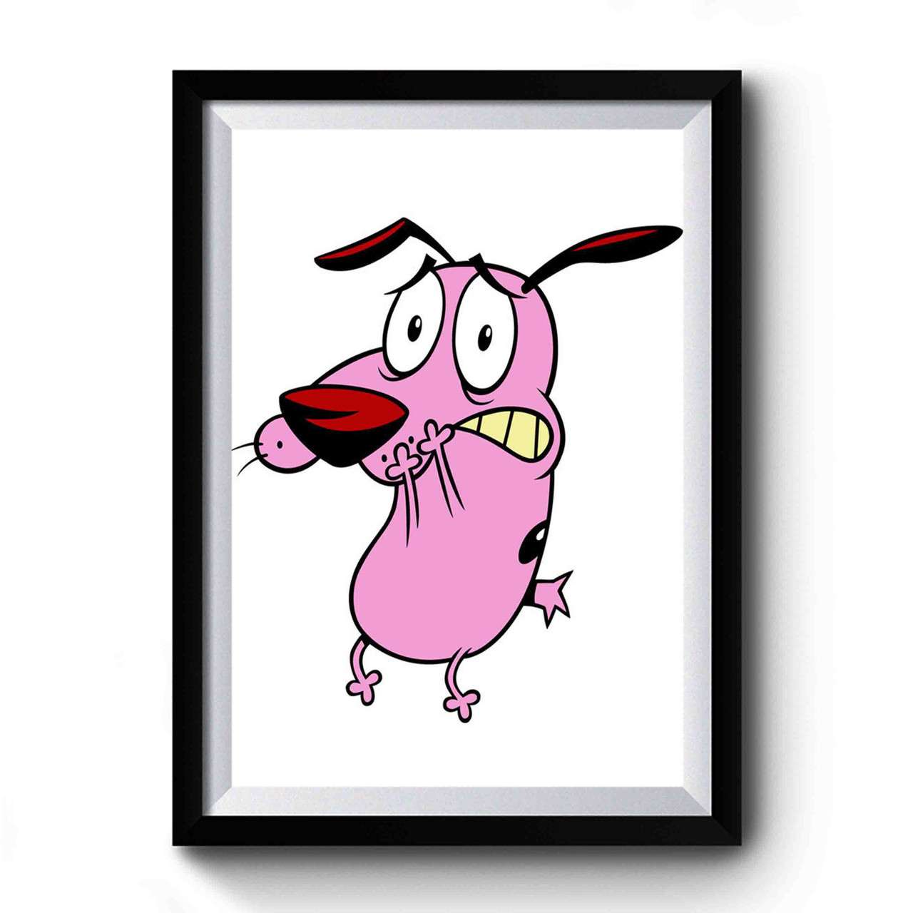 Courage The Cowardly Dog Courage The Cowardly Dog Premium Poster